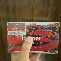 Alternative view of Hamer Ginseng Coffee Candy – 2 Boxes (36 Pieces per Box)
