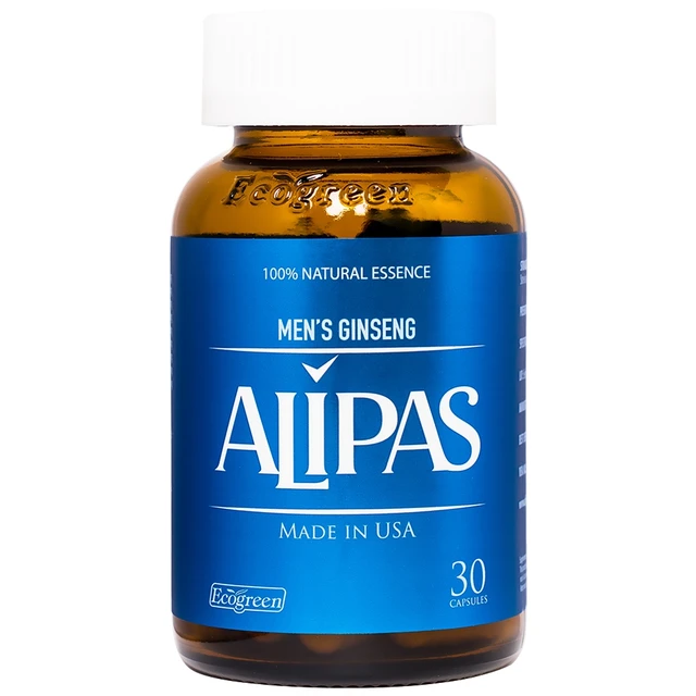 Ecogreen Men’s Ginseng Alipas - 30 Tablets - Energy Boost & Vitality Suppor - Image 6
