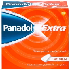 Panadol Extra Red Tablets GSK | Pain & Fever Relief for Headache & Back Pain