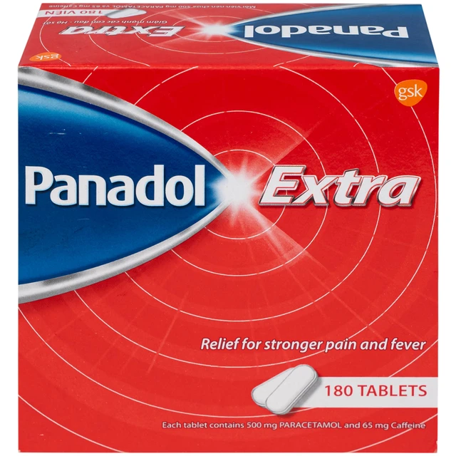 Panadol Extra Red Tablets GSK | Pain & Fever Relief for Headache & Back Pain - Image 8