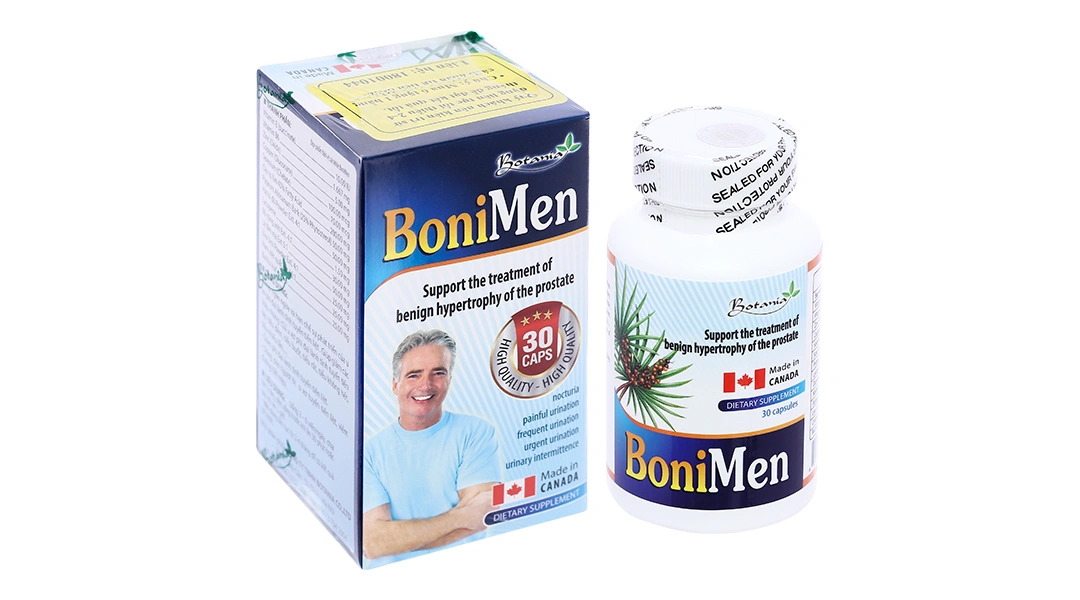 Botania BoniMen Prostate Support Supplement for Men – 30 Capsules